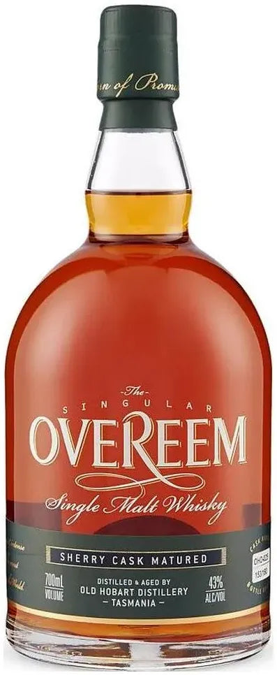 Buy Overeem Sherry Cask Matured 43% 700ml Online at Bottle Stop