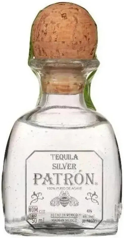 Buy Patron Silver Tequila Mini 50ml Online at Bottle Stop