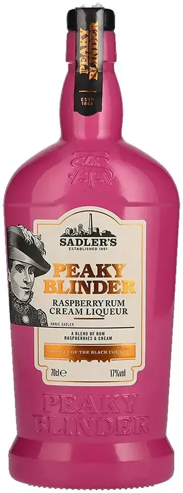 Buy Peaky Blinders Raspberry Rum Cream Liqueur 700ml Online at Bottle Stop