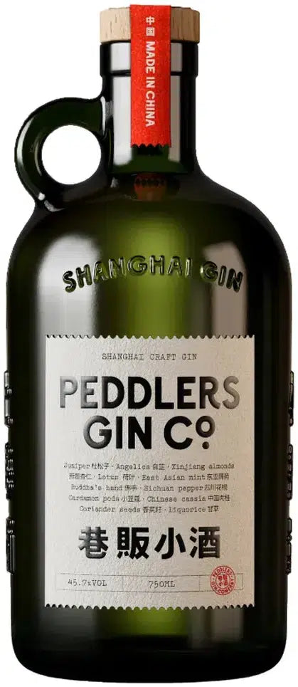 Buy Peddlers Gin Co Shanghai Gin 750ml Online at Bottle Stop