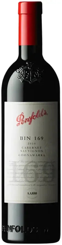 Buy Penfolds Bin 169 Coonawarra Cabernet Sauvignon 2018 750ml Online at Bottle Stop