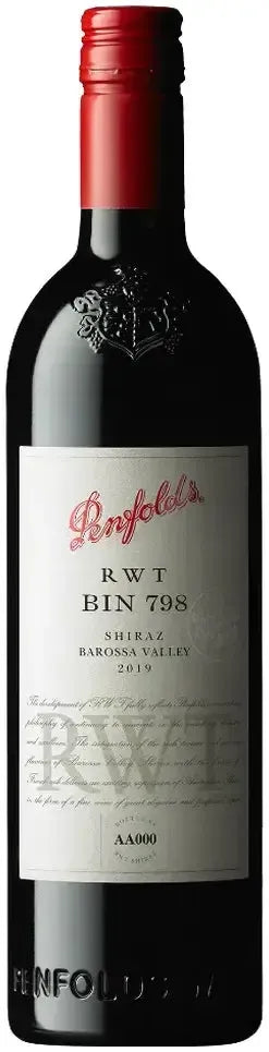 Buy Penfolds RWT Bin 798 Shiraz 750ml Online at Bottle Stop