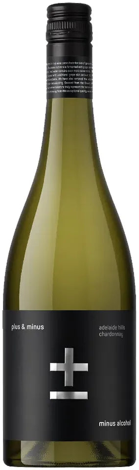 Buy Plus And Minus Zero Alcohol Premium Adelaide Hills Chardonnay 750ml Online at Bottle Stop