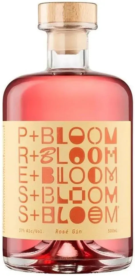 Buy Press And Bloom Rose Gin 500ml Online at Bottle Stop