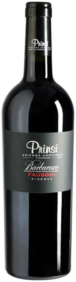 Buy Prinsi Barbaresco D.O.C.G Fausoni Riserva 750ml Online at Bottle Stop
