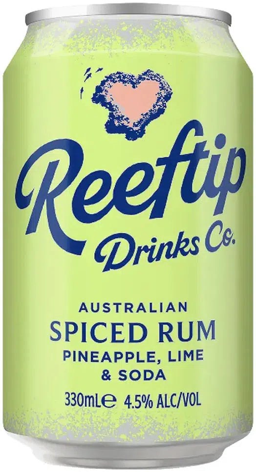 Buy Reeftip Australian Spice Rum With Pineapple, Lime & Soda 330ml Online at Bottle Stop
