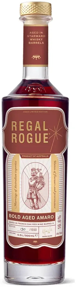Buy Regal Rogue Bold Aged Amaro 500ml Online at Bottle Stop