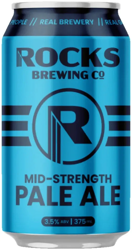 Buy Rocks Brewing Co Mid-Strength Pale Ale 375ml Online at Bottle Stop