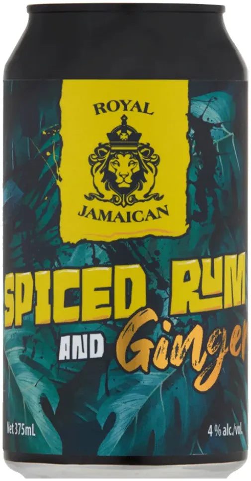 Buy Royal Jamaican Rum & Ginger 375ml Online at Bottle Stop