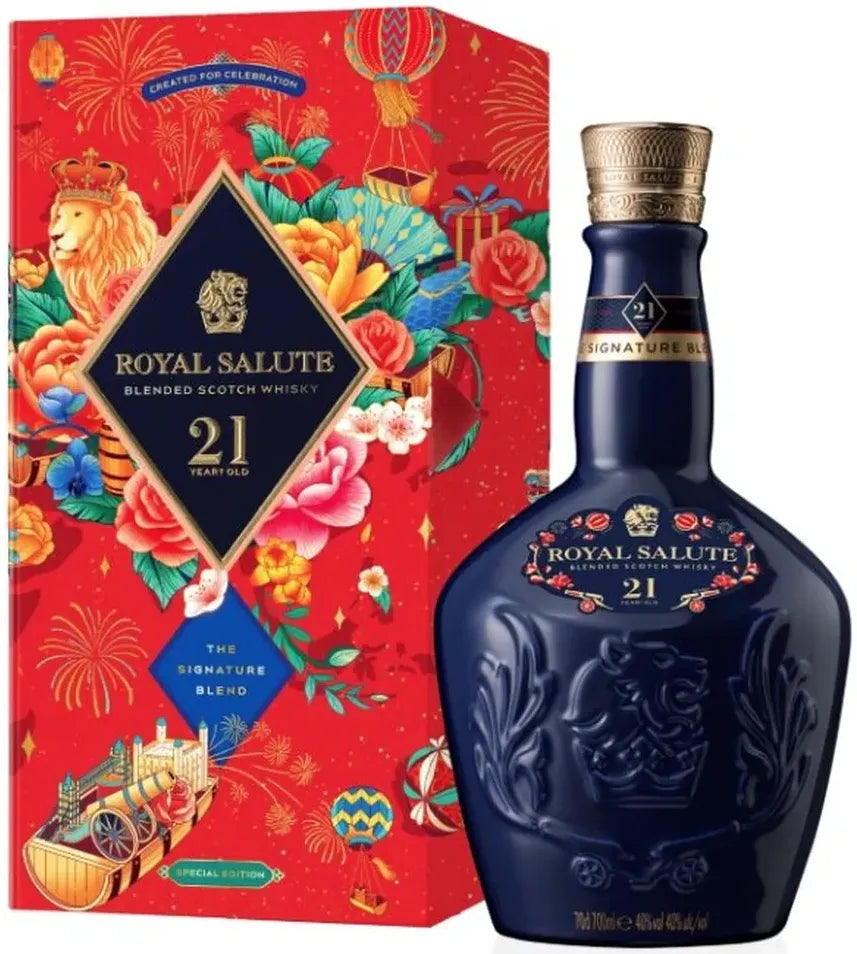 Buy Royal Salute 21 Year Old 2024 Lunar New Year Limited Edition Gift Box 700ml Online at Bottle Stop