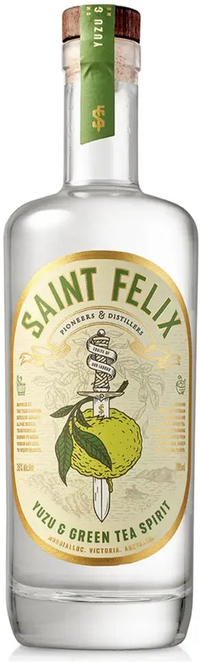 Buy Saint Felix Yuzu & Green Tea Spirit 700ml Online at Bottle Stop