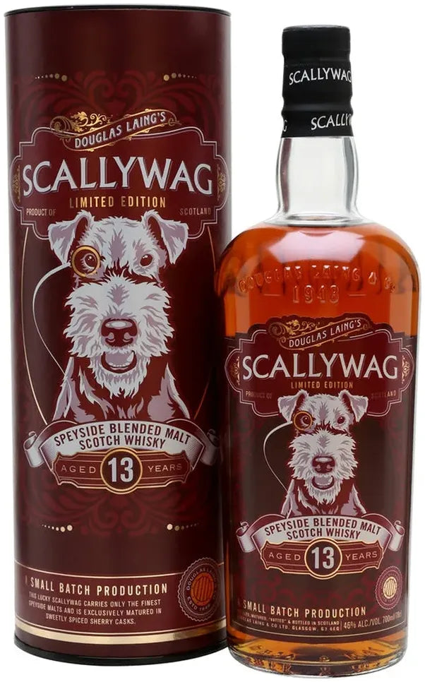 Buy Scallywag 13 Years Old Blended Malt Scotch Whisky Gift Boxed 700ml Online at Bottle Stop
