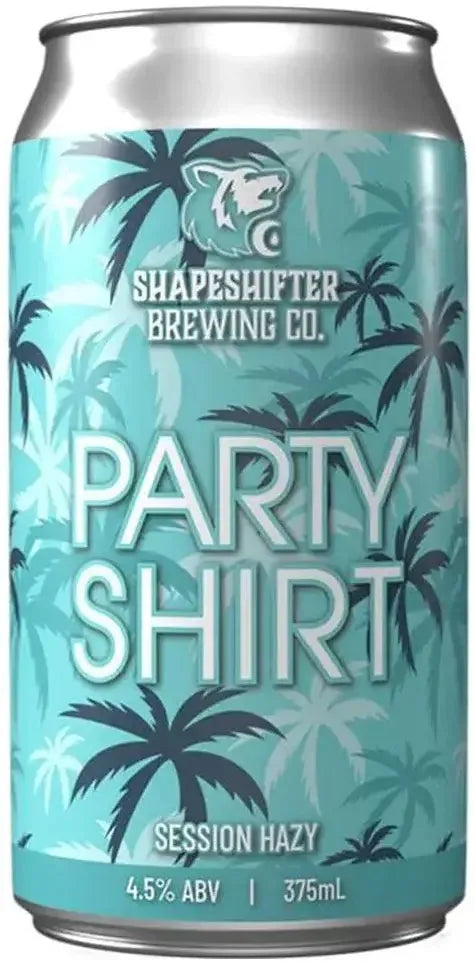 Buy Shapeshifter Party Shirt Session Hazy 375ml Online at Bottle Stop