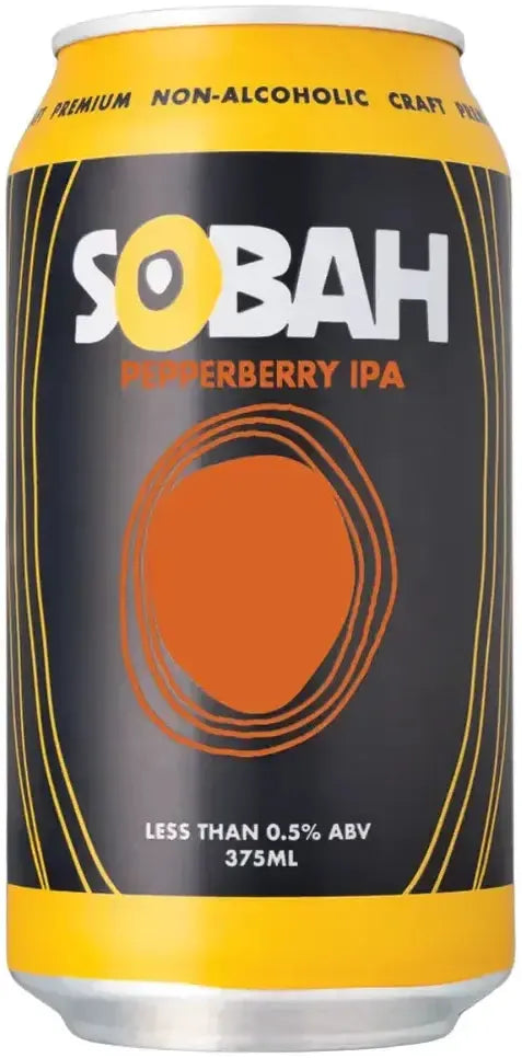 Buy Sobah Non-Alcoholic Beverages Pepperberry IPA 330ml Online at Bottle Stop