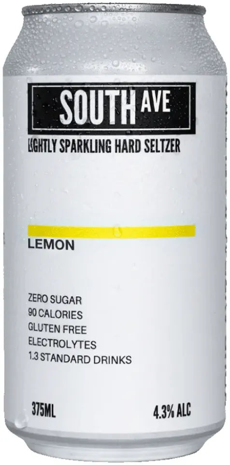 Buy South Ave Seltzer Lemon Seltzer 375ml Online at Bottle Stop
