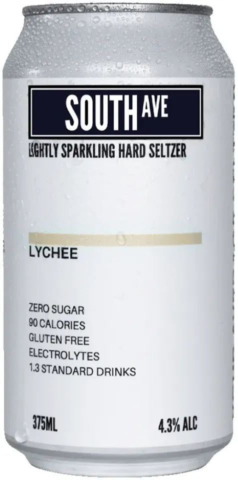 Buy South Ave Seltzer Lychee Seltzer 375ml Online at Bottle Stop