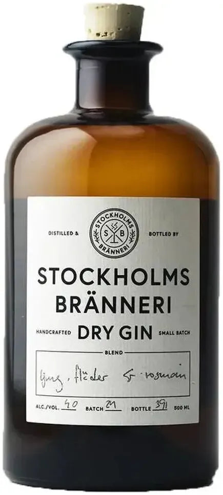 Buy Stockholms Branneri Dry Gin 500ml Online at Bottle Stop