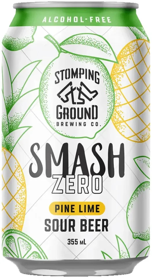Buy Stomping Ground Pine Lime Alcohol Free Smash 355ml Online at Bottle Stop