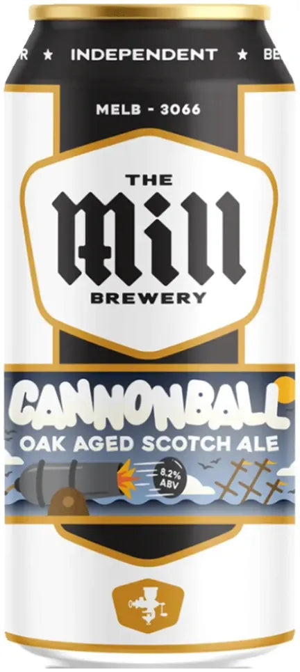 Buy The Mill Brewery Cannonball Oaked Scotch Ale 440ml Online at Bottle Stop