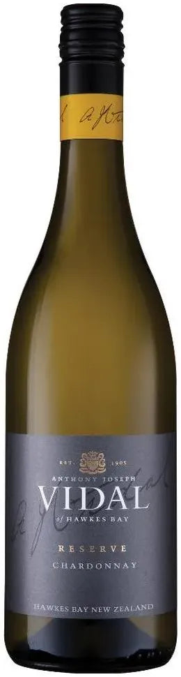 Buy Vidal Hawkes Bay Reserve Chardonnay 750ml Online at Bottle Stop