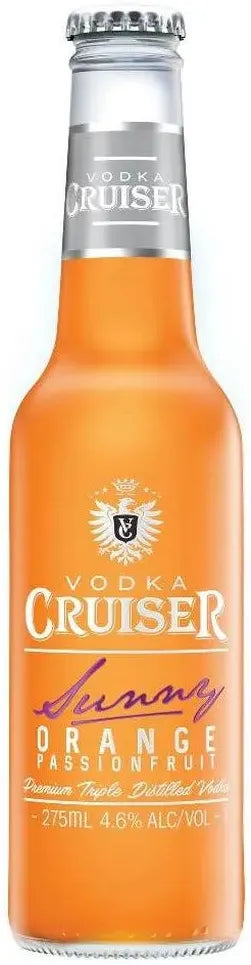Buy Vodka Cruiser Sunny Orange & Passionfruit 275ml Online at Bottle Stop