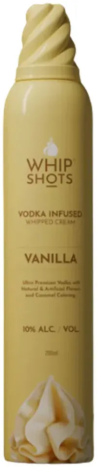 Buy Whip Shots Cardi B Vodka Infused Vanilla Whipped Cream 200ml Online at Bottle Stop