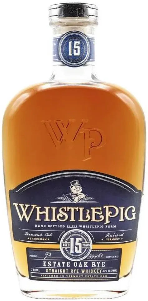 Buy Whistle Pig Rye Whiskey 15 Year Old 700ml Online at Bottle Stop