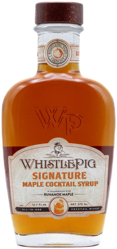 Buy Whistle Pig Whiskey Orange Maple Cocktail Syrup 375ml Online at Bottle Stop