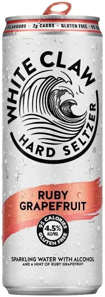 Buy White Claw Ruby Grapefruit Hard Seltzer 330ml Online at Bottle Stop