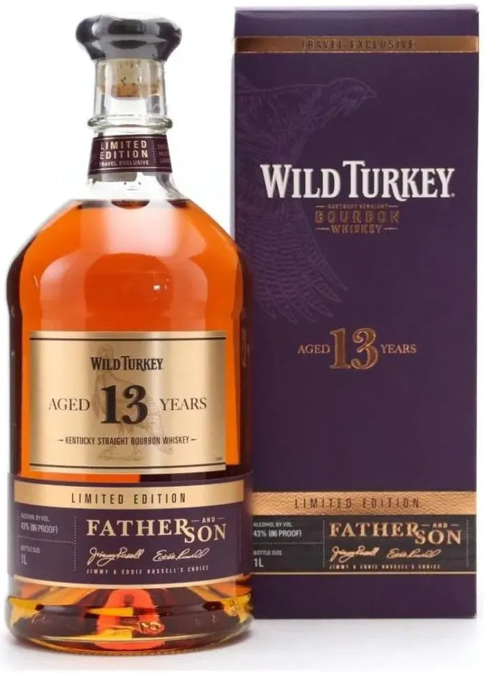 Buy Wild Turkey 13 Year Old Father & Son Bourbon Whiskey 1L Online at Bottle Stop