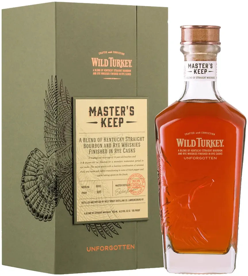 Buy Wild Turkey Masters Keep Unforgotten Bourbon Whiskey 750ml Online at Bottle Stop