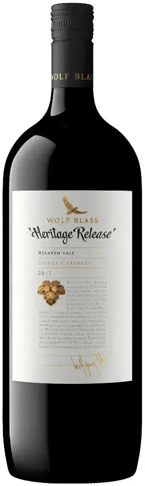 Buy Wolf Blass Heritage Release Magnum Shiraz Cabernet 1.5L Online at Bottle Stop