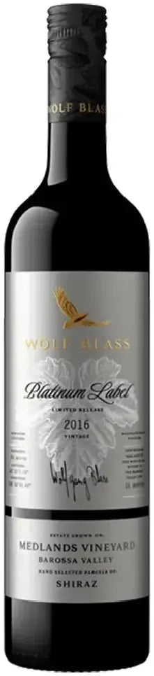 Buy Wolf Blass Platinum Label Shiraz 2016 750ml Online at Bottle Stop