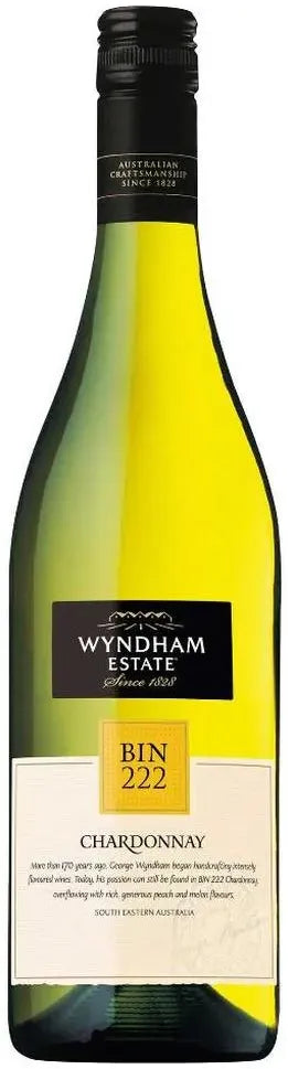 Buy Wyndham Estate Bin 222 Chardonnay 750ml Online at Bottle Stop