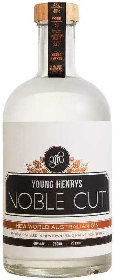 Buy Young Henrys Noble Cut Gin 750ml Online at Bottle Stop