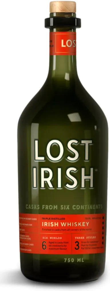 Buy Lost Irish Whiskey 700ml Online at Bottle Stop