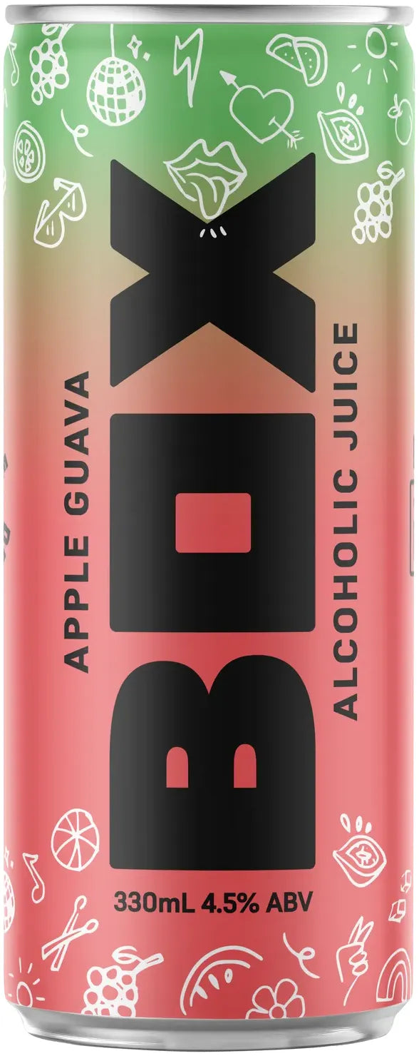 Buy Moon Dog Box Apple Guava 330ml Online at Bottle Stop