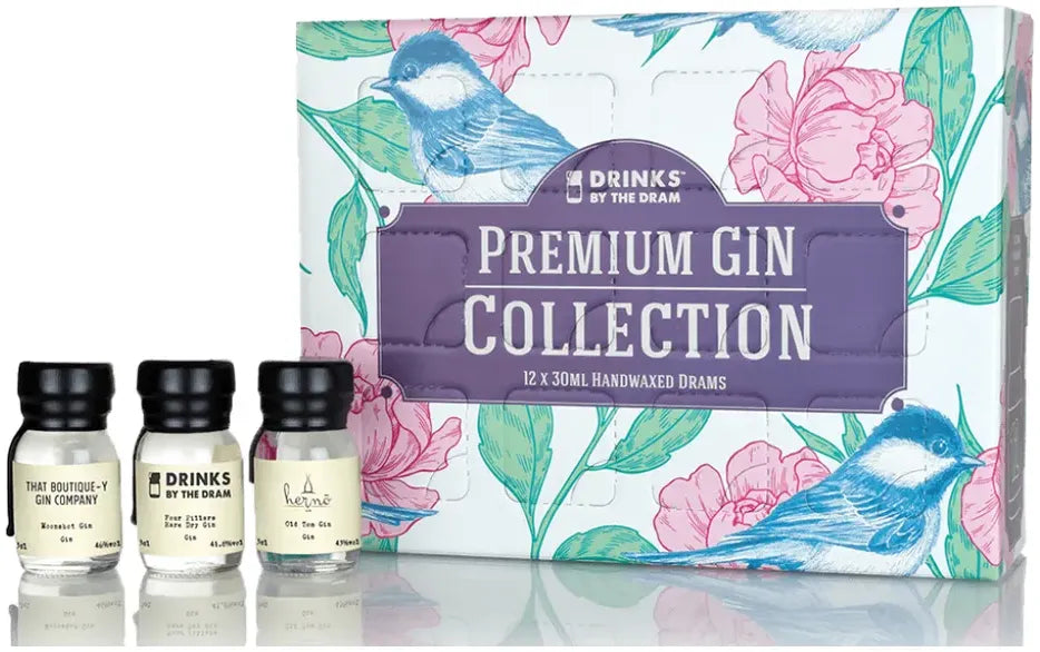 Drinks by the Dram Premium Gin Collection Series Gift Set 12 x 30ml