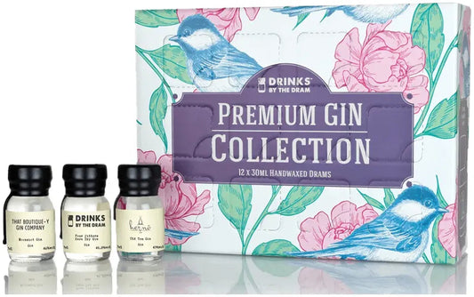 Drinks by the Dram Premium Gin Collection Series Gift Set 12 x 30ml