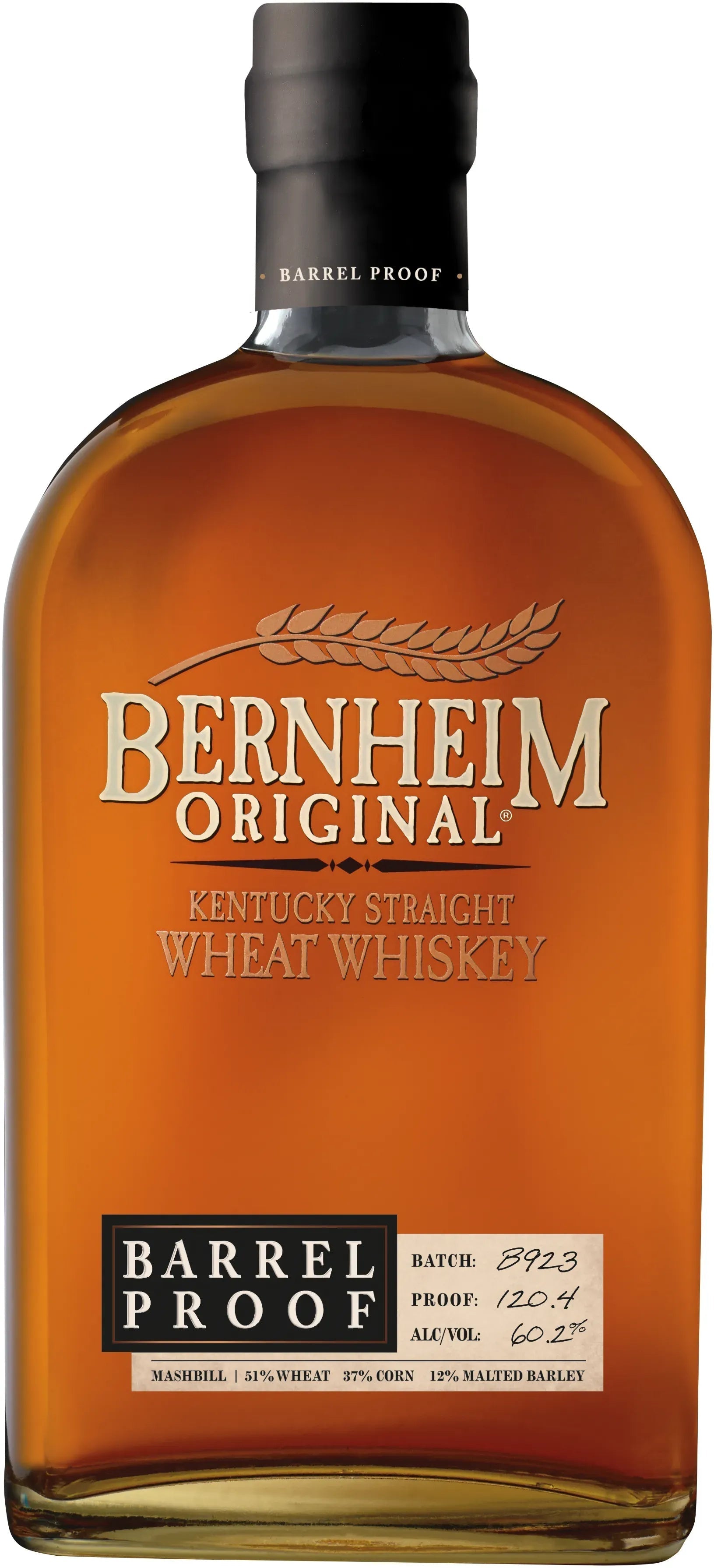 Heaven Hill Distillery Bernheim Barrel Proof Original Wheat Whiskey B923