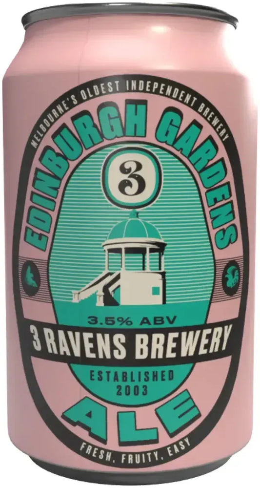 3 Ravens Edinburgh Gardens Ale 3.5% Cans 375ml | Bottle Stop