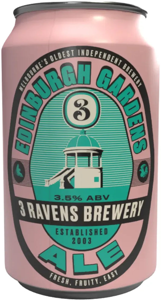 3 Ravens Edinburgh Gardens Ale 4.2% 24 Pack Cans 375ml | Bottle Stop