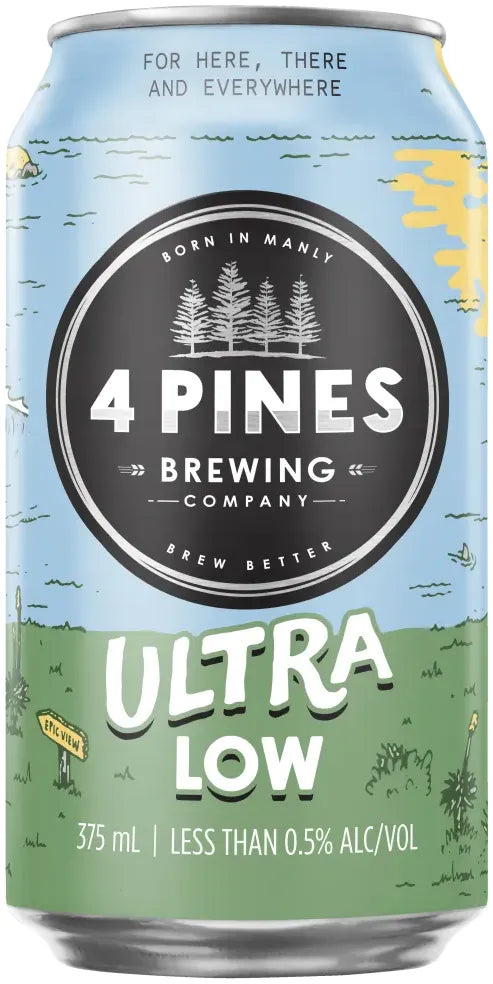 Buy 4 Pines Ultra Low 375ml Online at Bottle Stop