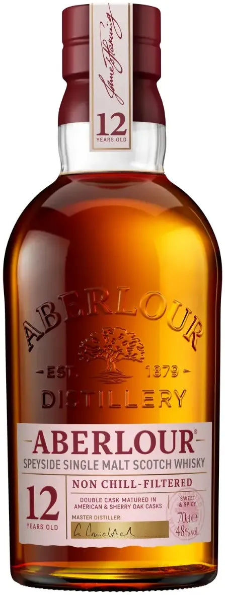 Aberlour 12 Year Old Non Chill Filtered Malt Whisky 700ml