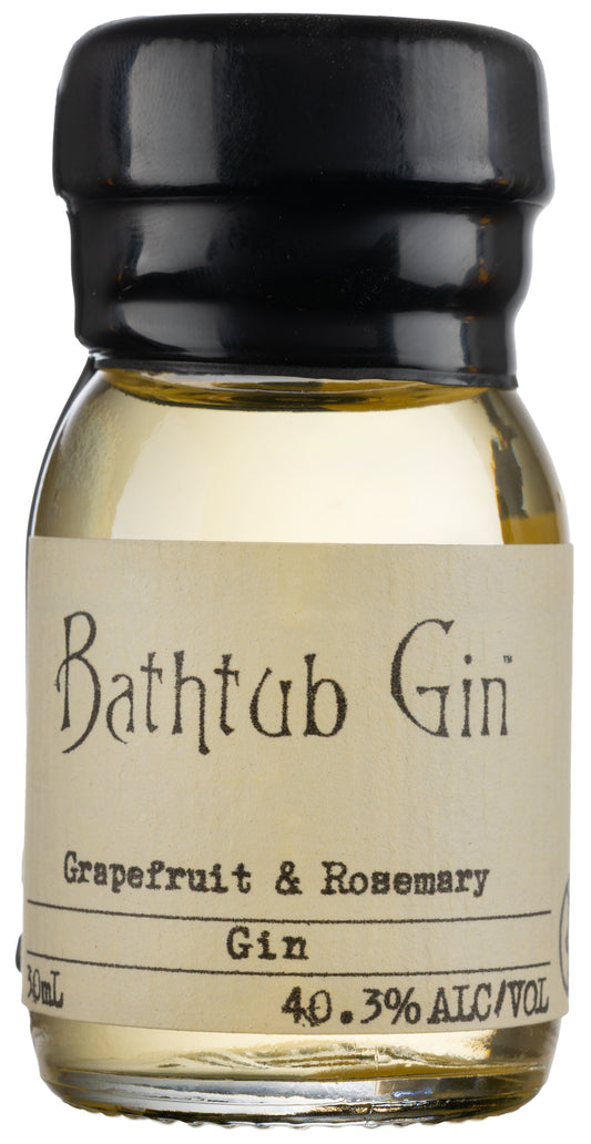 Buy Ableforths Bathtub Gin - Grapefruit & Rosemary Gin 30ml Online at Bottle Stop
