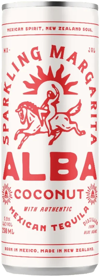 Alba Coconut Sparkling Margarita 250ml