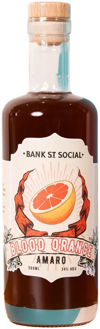 Buy Ambra Bank St Social X Ambra Amaro 500ml Online at Bottle Stop