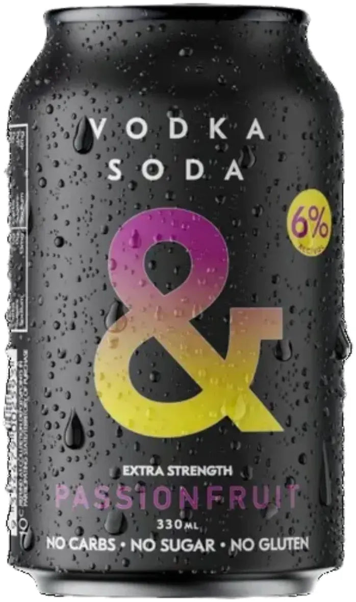 Ampersand Projects Vodka & Passionfruit 6% 24 Pack Cans 330ml | Bottle Stop