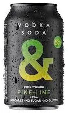 Ampersand Projects Vodka & Pine Lime 6% 24 Pack Cans 330ml | Bottle Stop