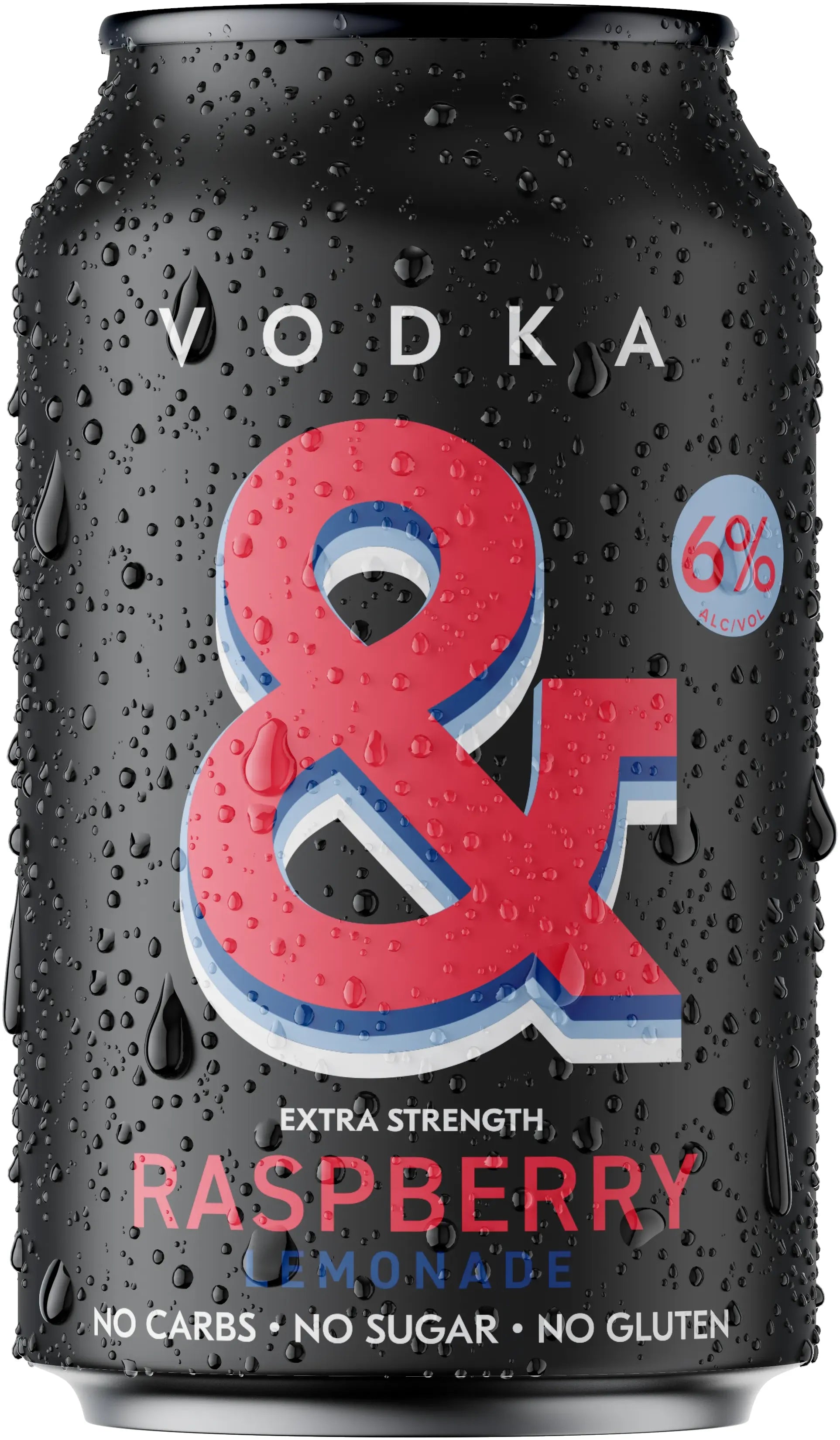 Ampersand Projects Vodka & Raspberry Lemonade 6% 24 Pack Cans 330ml | Bottle Stop